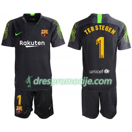 FC Barcelona Dres TER STEGEN 1 Golmanski Dječji Gostujući 2019/20 Kratkih Rukava FC Barcelona Dres TER STEGEN 1 Golmanski Dječji Gostujući 2019/20 Kratkih Rukava